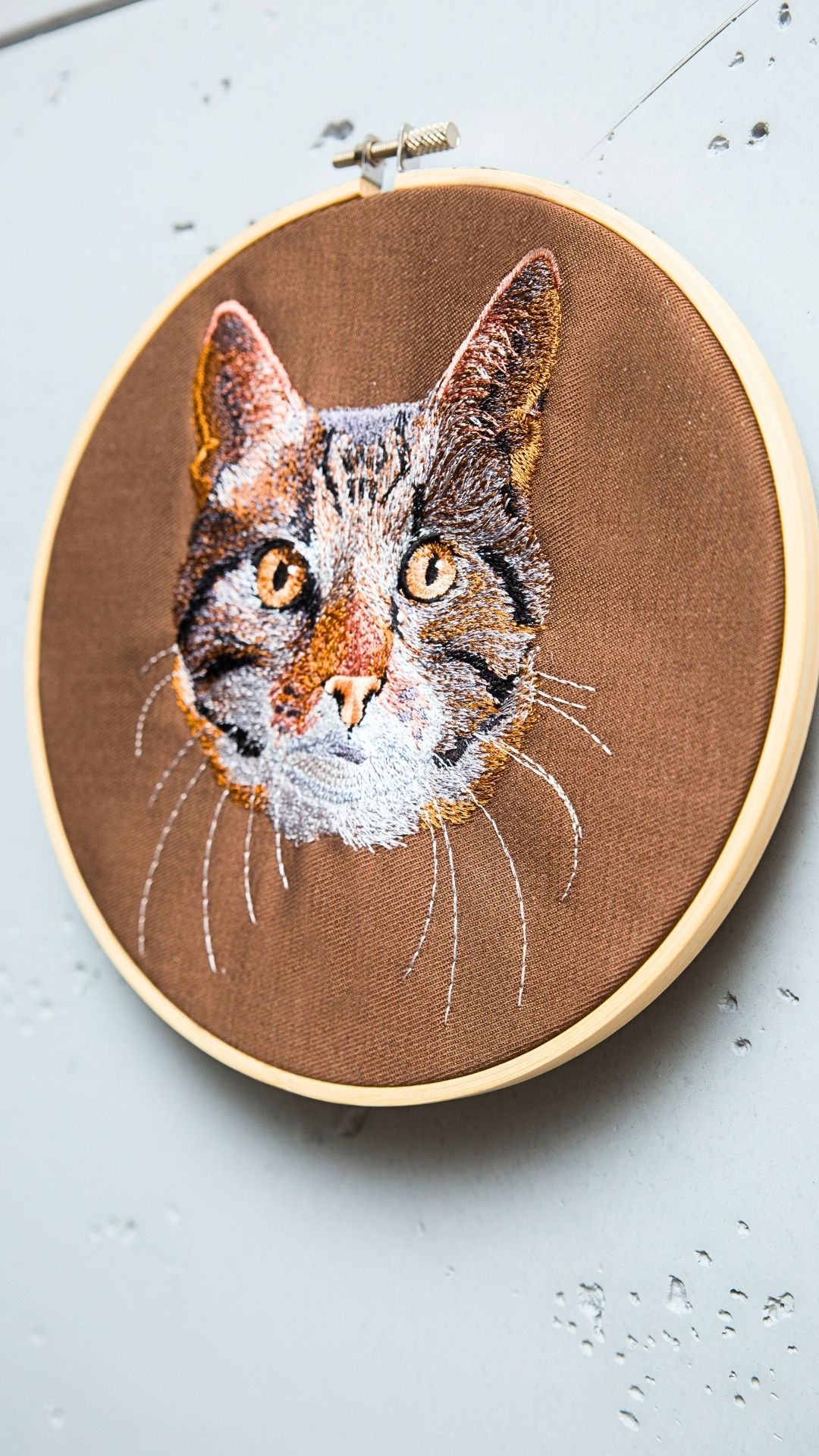 pion haft w tamborku