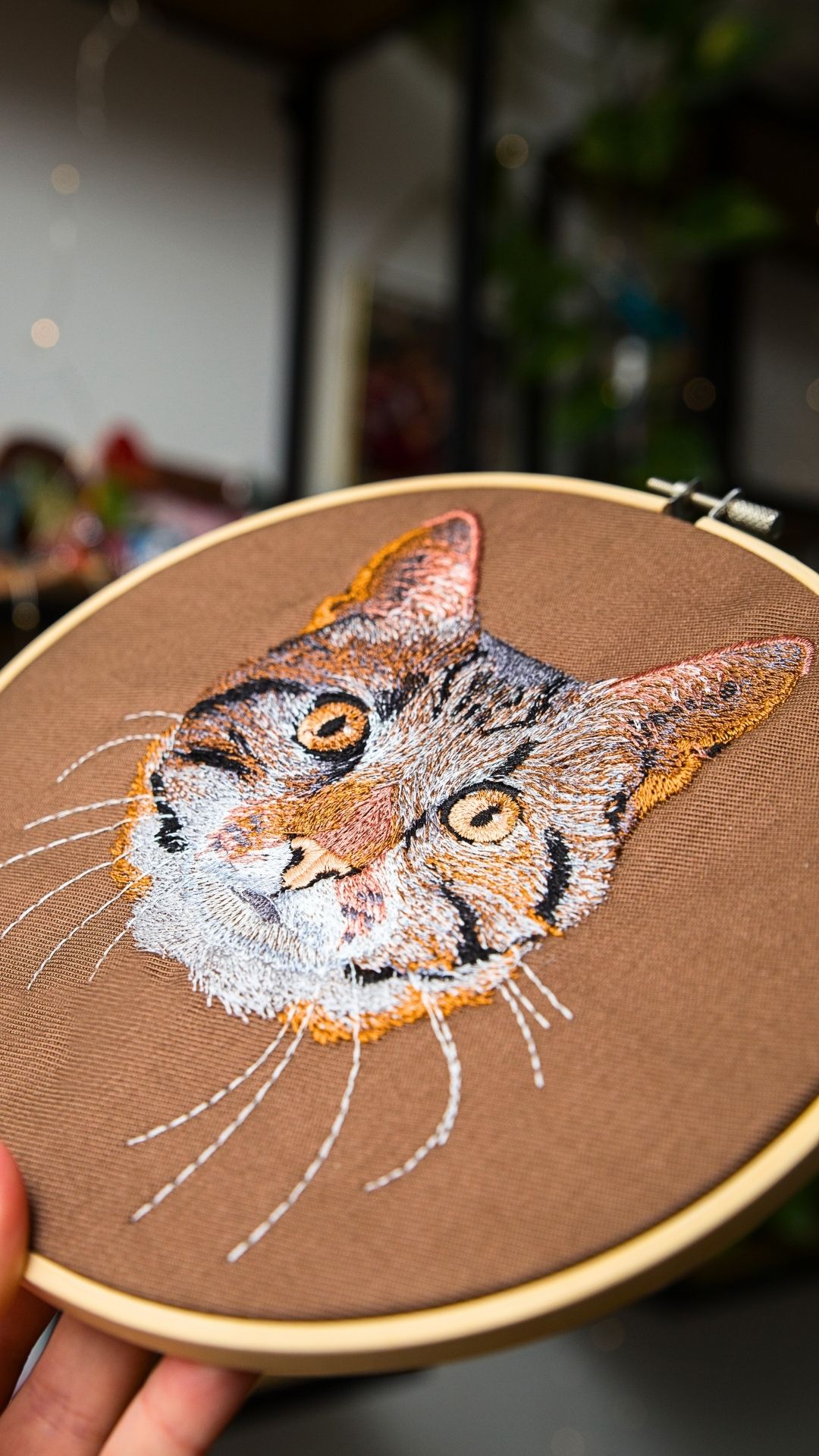 pion haft w tamborku